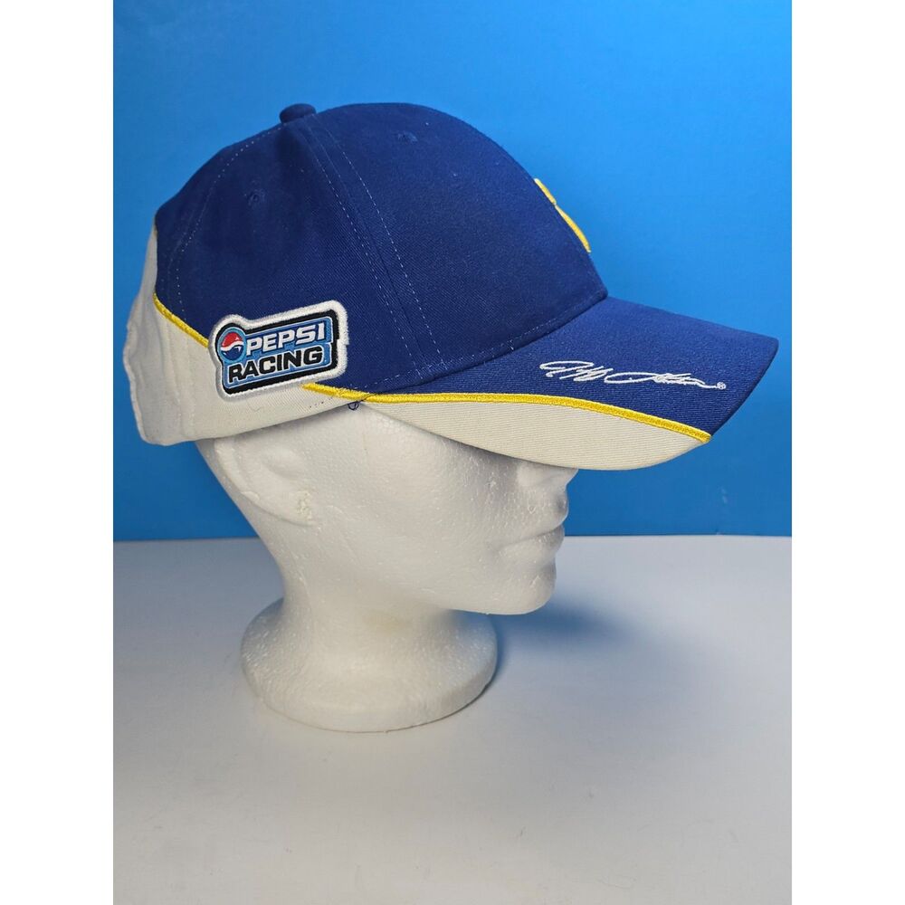 Vtg. Jeff Gordon Hat Cap 24 Pepsi Racing NASCAR  Chase Authentics Blue White
